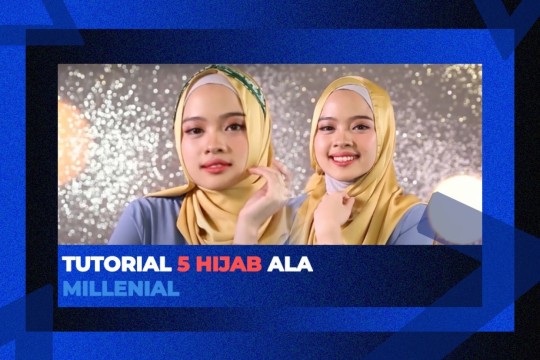 5 Tutorial Hijab Ala Millennial Yang Kece!