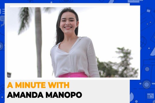 A Minute With Amanda Manopo