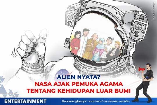 Alien Nyata? NASA Ajak Pemuka Agama Tentang Kehidupan Luar Bumi