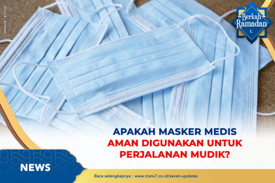 Apakah Masker Medis Aman Digunakan Untuk Perjalanan Mudik?