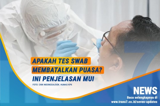 Apakah Tes Swab Membatalkan Puasa? Ini Penjelasan MUI