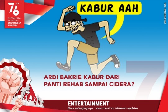 Ardi Bakrie Kabur Dari Panti Rehab Sampai Cidera?