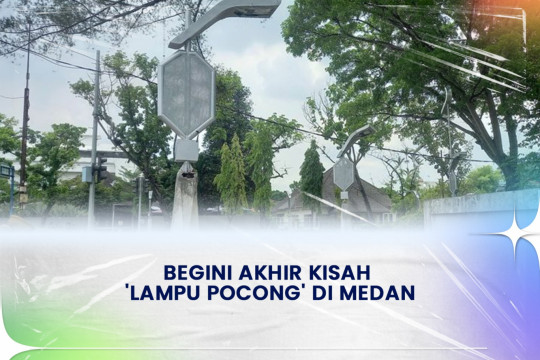 Begini Akhir Kisah 'Lampu Pocong' Di Medan