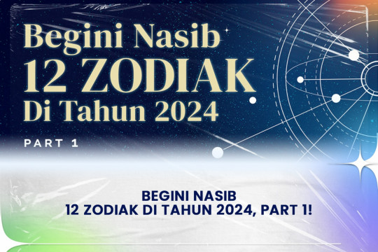 Begini Nasib 12 Zodiak Di Tahun 2024, Part 1!