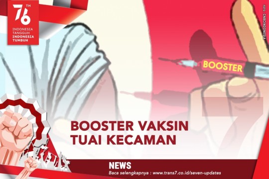 Booster Vaksin Tuai Kecaman