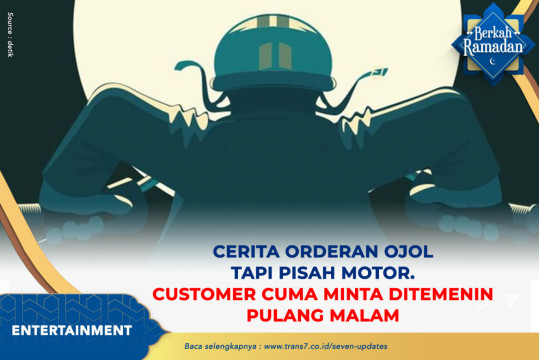 Cerita Orderan Ojol Tapi Pisah Motor. Customer Cuma Minta Ditemenin Pulang Malam