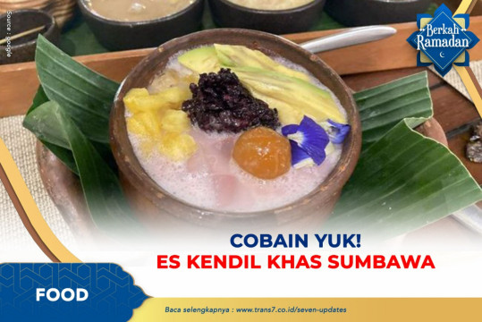 Cobain Yuk! Es Kendil Khas Sumbawa