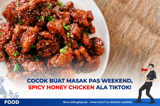 Cocok Buat Masak Pas Weekend, Spicy Honey Chicken Ala TikTok!