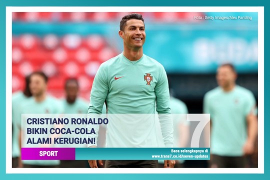 Cristiano Ronaldo Bikin Coca-Cola Alami Kerugian!