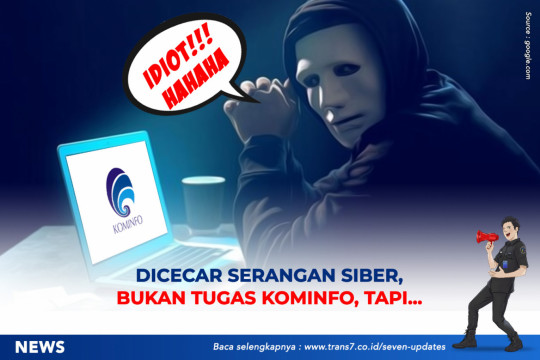 Dicecar Serangan Siber, Bukan Tugas Kominfo, Tapi…