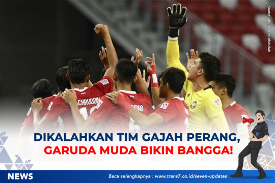 Dikalahkan Tim Gajah Perang, Garuda Muda Bikin Bangga!