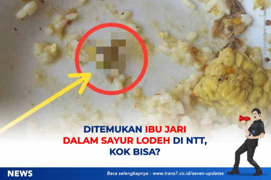 Ditemukan Ibu Jari Dalam Sayur Lodeh Di NTT, Kok Bisa?