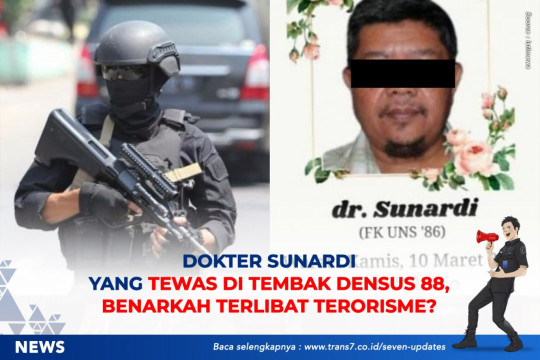 Dokter Sunardi Yang Tewas Di Tembak Densus 88, Benarkah Terlibat Terorisme?