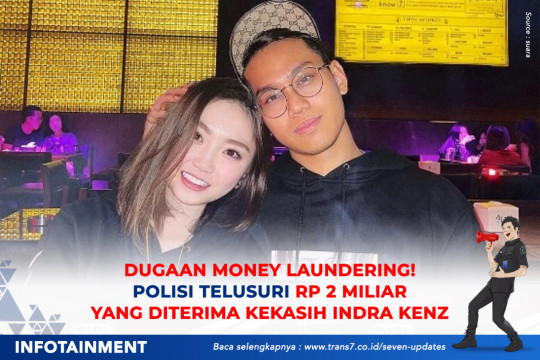 Dugaan Money Laundering, Polisi Telusuri Rp2 Miliar Yang Diterima Kekasih Indra Kenz