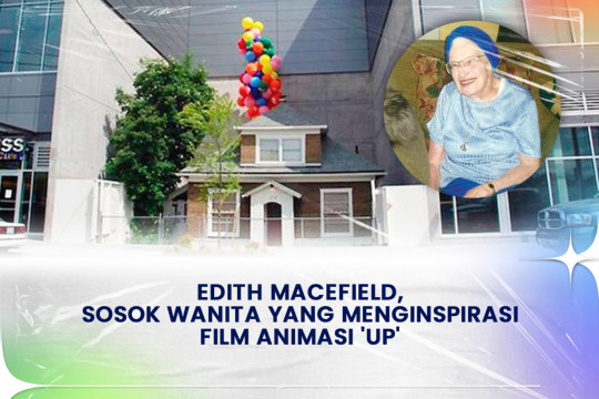 Edith Macefield, Sosok Wanita Yang Menginspirasi Film Animasi 'Up'