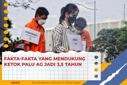 Fakta-fakta Yang Mendukung Ketok Palu AG Jadi 3,5 Tahun