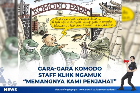Gara-gara Komodo Staff KLHK Ngamuk