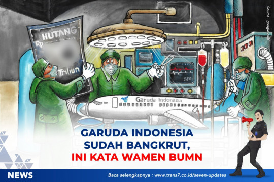 Garuda Indonesia Sudah Bangkrut, Ini Kata Wamen BUMN