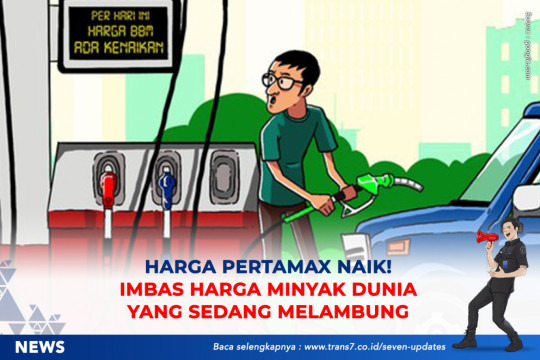 Harga Pertamax Naik! Imbas Harga Minyak Dunia Yang Sedang Melambung