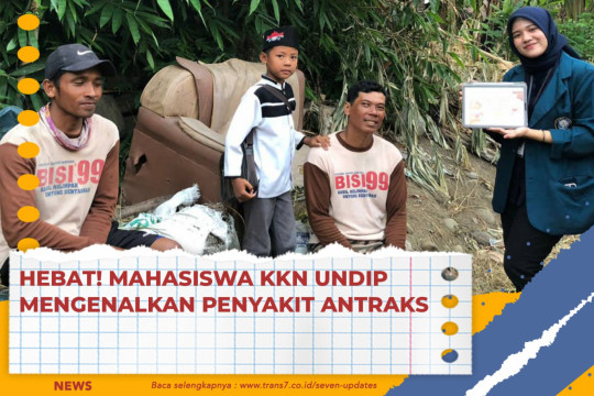 Hebat! Mahasiswa KKN UNDIP Mengenalkan Penyakit Antraks