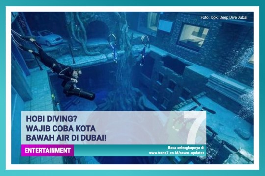 Hobi Diving? Wajib Coba Kota Bawah Air Di Dubai!