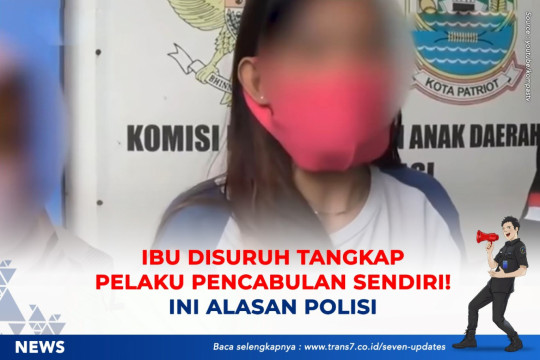 Ibu Disuruh Tangkap Pelaku Pencabulan Sendiri, Ini Alasan Polisi