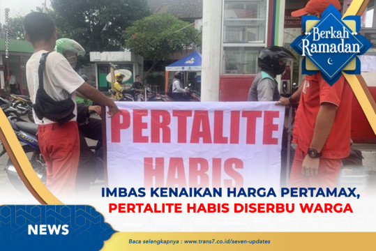 Imbas Kenaikan Harga Pertamax, Pertalite Habis Diserbu Warga