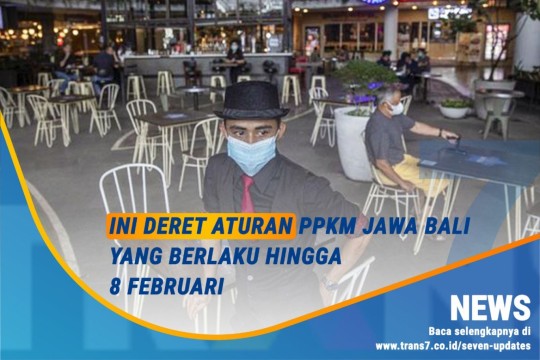 Ini Deret Aturan PPKM Jawa-Bali Yang Berlaku Hingga 8 Februari