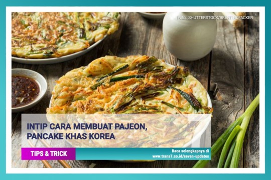 Intip Cara Membuat Pajeon, Pancake Khas Korea