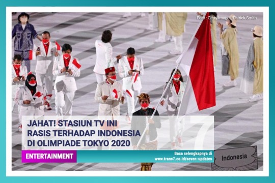 Jahat! Stasiun TV Ini Rasis Terhadap Indonesia Di Olimpiade Tokyo 2020