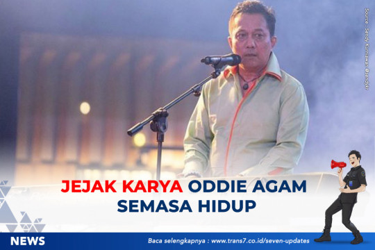 Jejak Karya Oddie Agam Semasa Hidup