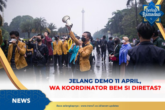 Jelang Demo 11 April, WA Koordinator BEM SI Diretas?