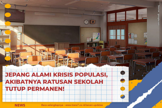 Jepang Alami Krisis Populasi, Akibatnya Ratusan Sekolah Tutup Permanen!