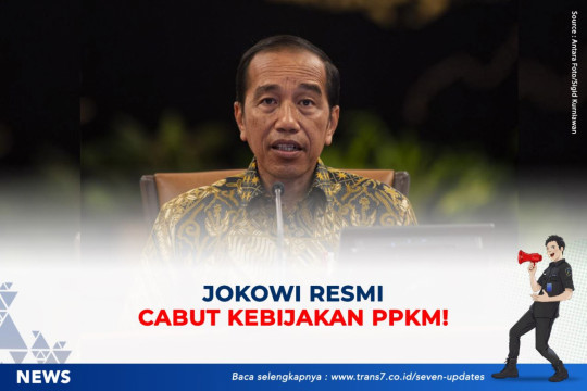 Jokowi Resmi Cabut Kebijakan PPKM!