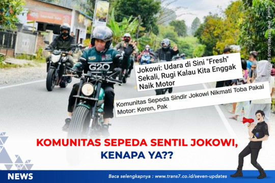 Komunitas Sepeda Sentil Jokowi, Kenapa Ya???