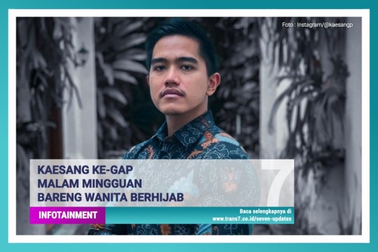 Kaesang Ke-gap Malam Mingguan Bareng Wanita Berhijab