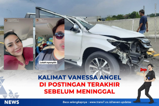 Kalimat Vanessa Angel Di Postingan Terakhir Sebelum Meninggal