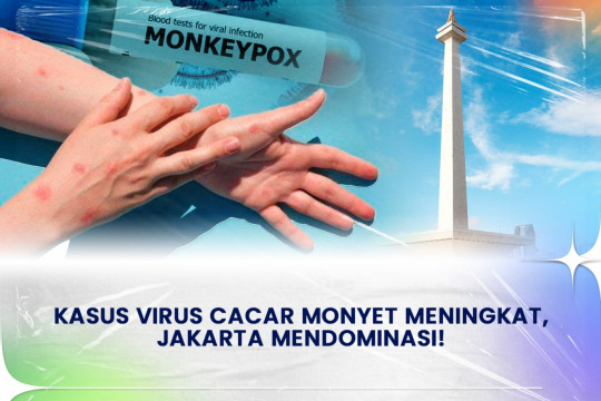 Kasus Virus Cacar Monyet Meningkat, Jakarta Mendominasi!