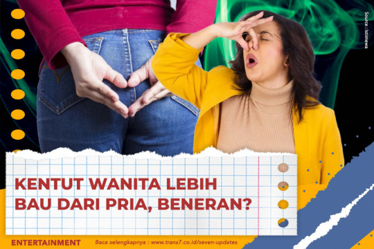 Kentut Wanita Lebih Bau Dari Pria, Beneran?