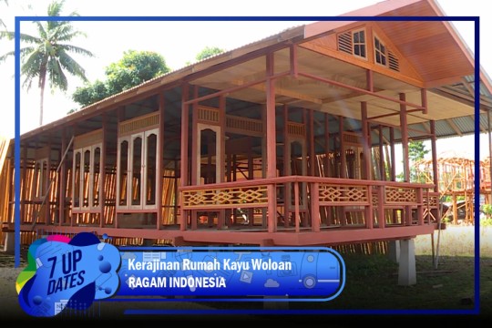 Kerajinan Rumah Kayu Woloan