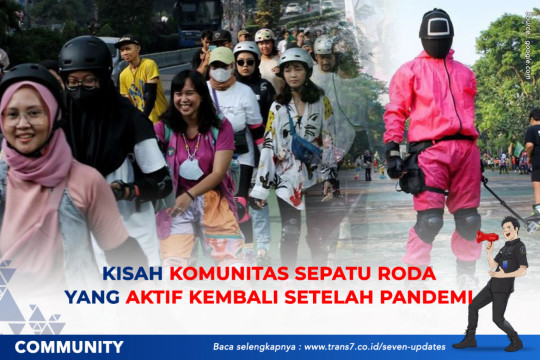 Kisah Komunitas Sepatu Roda Yang Aktif Kembali Setelah Pandemi