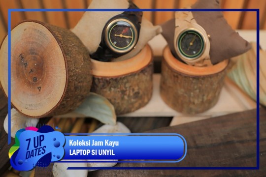 Ada Jam Unik Terbuat Dari Kayu!