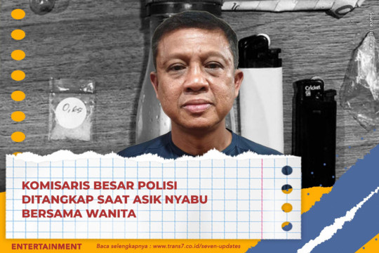 Komisaris Besar Polisi Ditangkap Saat Asik Nyabu Bersama Wanita