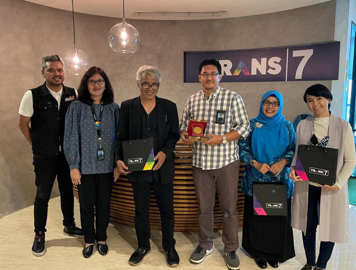 Kunjungan Kerja IISIP Jakarta Ke TRANS7