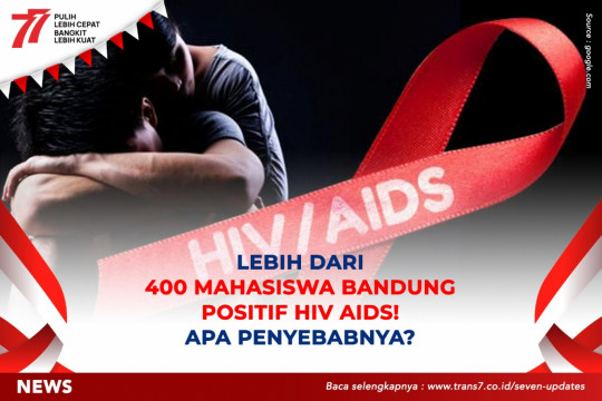 Lebih Dari 400 Mahasiswa Bandung Positif HIV. Apa Penyebabnya?