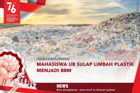 Mahasiswa UB Sulap Limbah Plastik Menjadi BBM