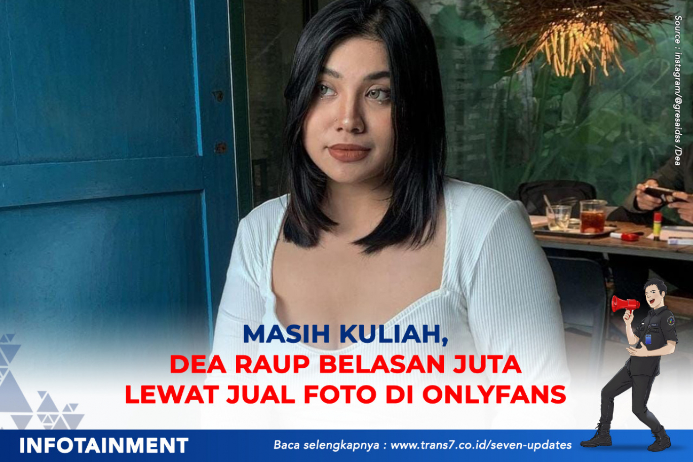 Trans7 Masih Kuliah Dea Raup Belasan Juta Lewat Jual Foto Di Onlyfans 