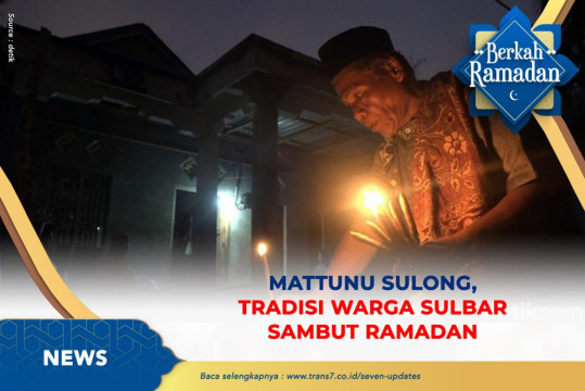 Mattunu Sulong, Tradisi Warga Sulbar Sambut Ramadan