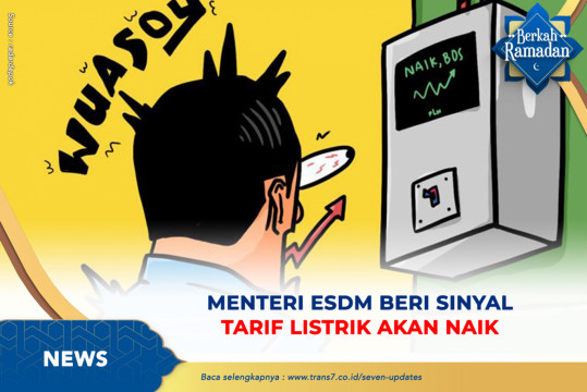 Menteri ESDM Beri Sinyal Tarif Listrik Akan Naik