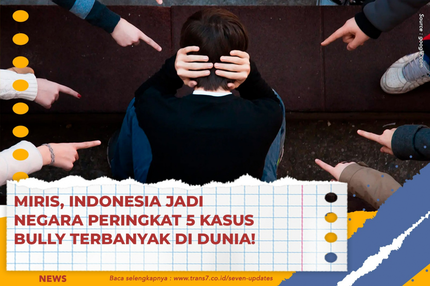 Trans Miris Indonesia Jadi Negara Peringkat Kasus Bully Terbanyak